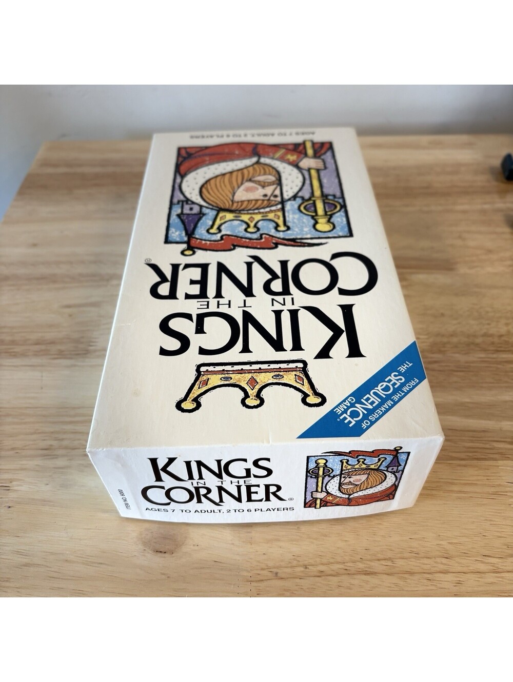 Kings In The Corner Card Game By Jax COMPLETE Family Strategy Game 1996 - Picture 7 of 9